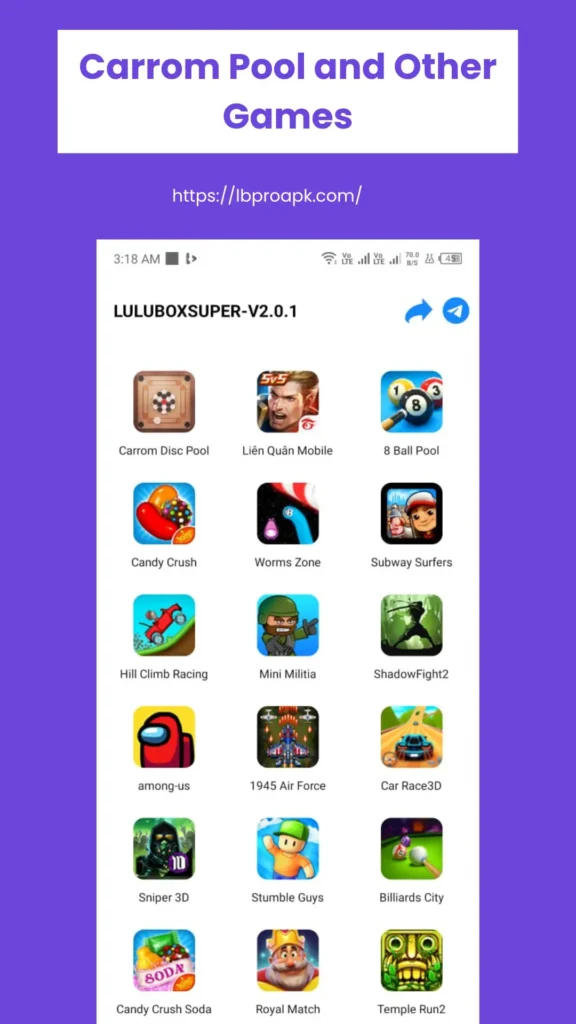Supported Games in Lulubox Pro Super